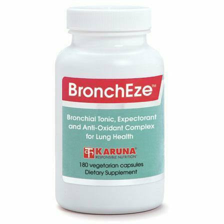 Karuna BronchEze, 180 capsules, front of bottle