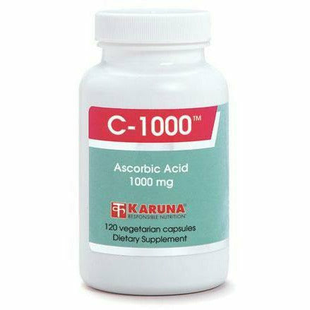 Karuna C-1000 1000 mg, 120 capsules, front of bottle