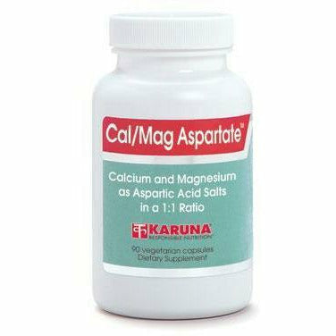 Karuna Cal/Mag Aspartate 1:1, 90 capsules, front of bottle