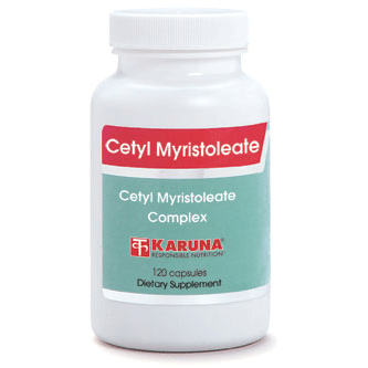 Karuna Cetyl Myristoleate 550 mg, 120 capsules, front of bottle