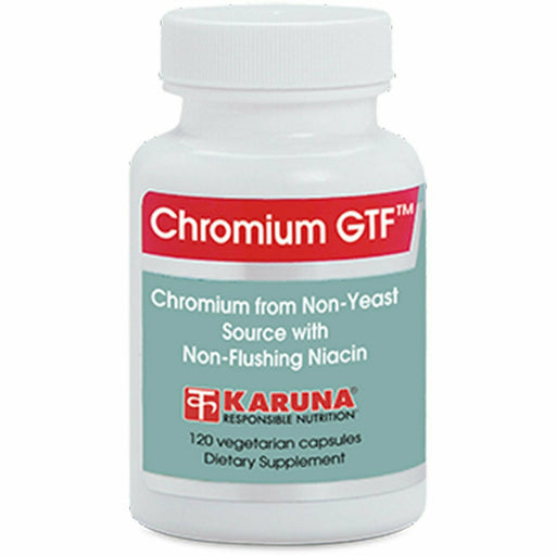 Karuna Chromium GTF, 120 capsules, front of bottle