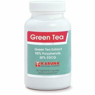 Karuna Green Tea 500 mg, 90 capsules, front of bottle