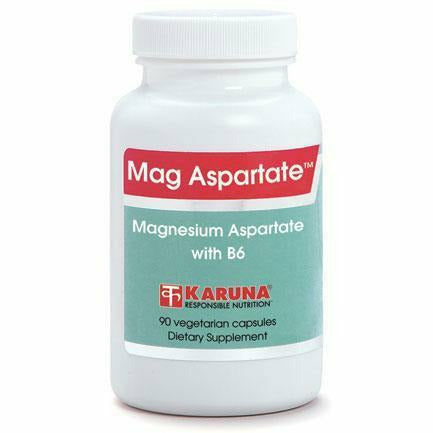 Karuna Mag Aspartate 115 mg, 90 capsules, front of bottle