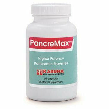 Karuna PancreMax, 60 capsules, front of bottle