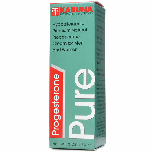 Karuna Progesterone Pure Cream, 2 oz, front of box
