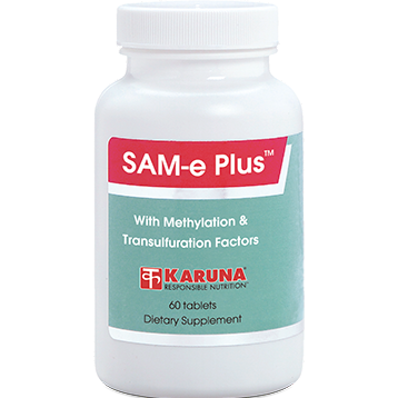 Karuna SAM-e Plus, 60 tablets, front of bottle
