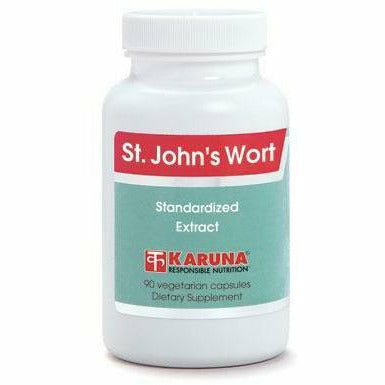 Karuna St. John's Wort 300 mg, 90 capsules, front of bottle