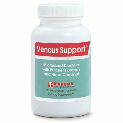 Karuna Venous Support, 90 capsules, front of bottle