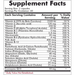 Kirkman Labs Children's Multi-Vitamin/Mineral 120 capsules supplement facts label