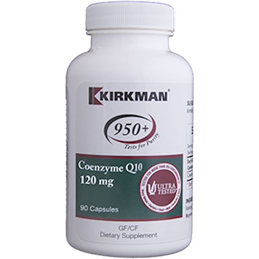 Kirkman Labs Coenzyme Q10 120 mg, 90 capsules, front of bottle