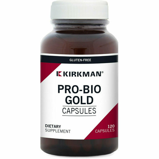 Kirkman Labs Pro-Bio Gold, 120 capsules, front of bottle