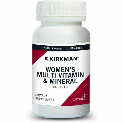 Kirkman Labs Women's Multi-Vitamin & Mineral, 120 capsules, front of bottle
