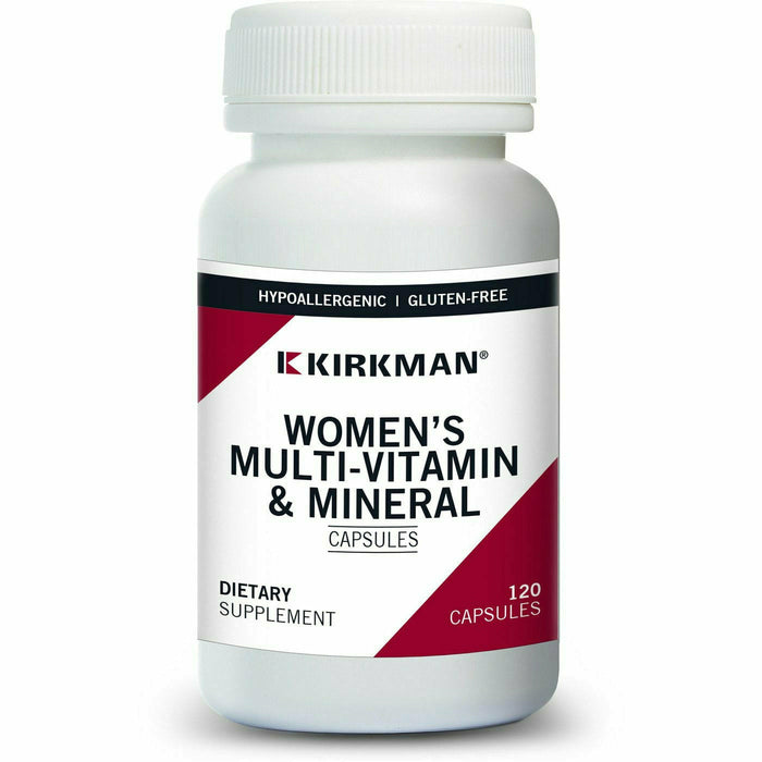Kirkman Labs Women's Multi-Vitamin & Mineral, 120 capsules, front of bottle