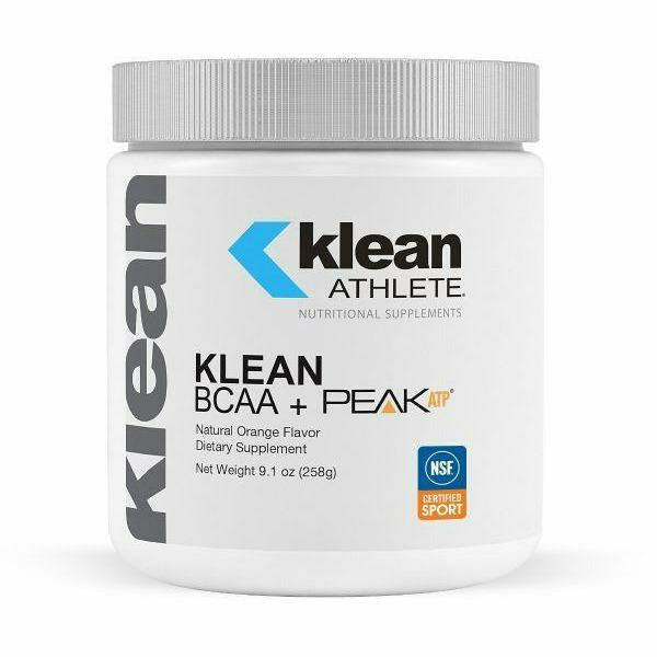 Klean Athlete Klean BCAA + Peak ATP, 9.1 oz, front of tub