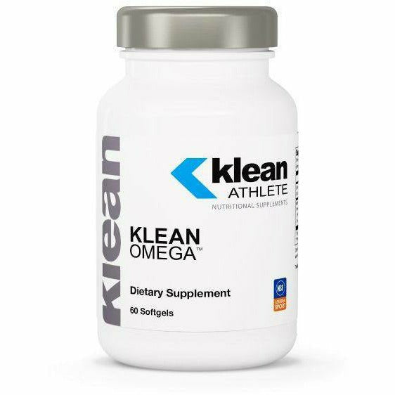 Klean Athlete Klean Omega, 60 softgels, front of bottle