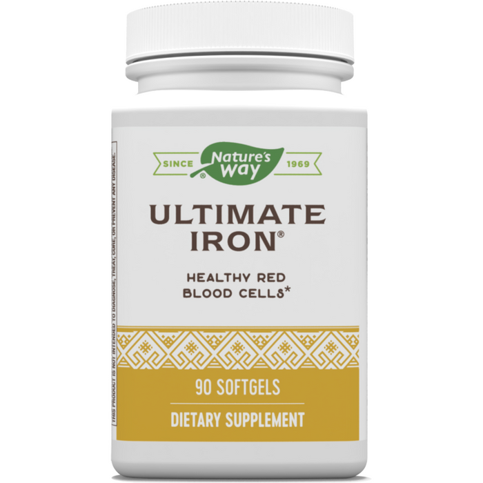 Ultimate Iron 90 gels by Nature's Way