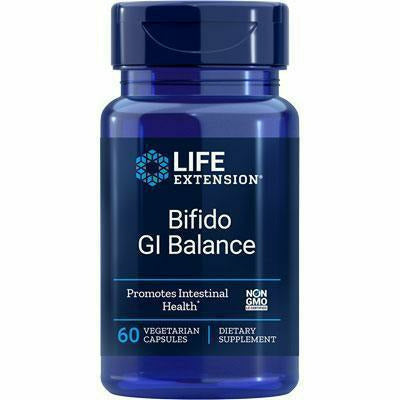 Life Extension Bifido GI Balance, 60 capsules, front of bottle