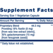 Life Extension Bio-Fisetin 30 capsules supplement facts label