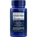 Life Extension DHEA 100 mg 60 vegetarian capsules supplement facts label