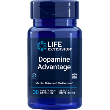 Life Extension Dopamine Advantage, 30 vegetarian capsules, front of bottle