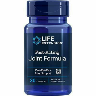 Life Extension Fast Acting Joint Formula, 30 capsules, front of bottle