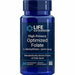 Life Extension High Potency Optimized Folate 5000 mcg, 30 tablets, front of bottle