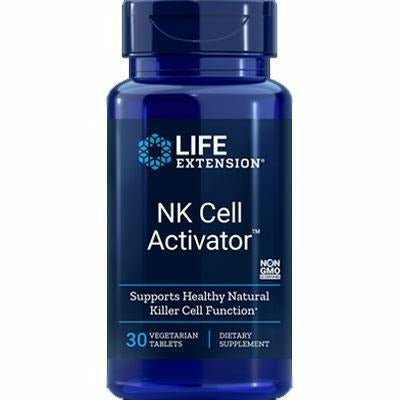 Life Extension NK Cell Activator, 30 vegetarian tablets, front of bottle