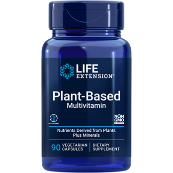 Life Extension Plant-Based Multivitamin, 90 capsules, front of bottle