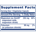 Life Extension Potassium with Extend-Release Magnesium 60 vegetarian capsules supplement facts label