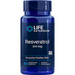 Life Extension Resveratrol 100 mg, 60 vegetarian capsules, front of bottle