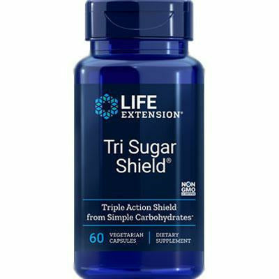 Life Extension Tri Sugar Shield, 60 vegetarian capsules, front of bottle