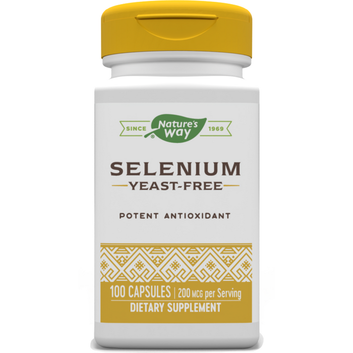 Selenium 200 mcg 100 caps by Nature's Way