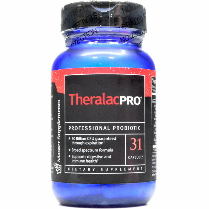 Master Supplements TheralacPRO, 31 capsules, front of bottle