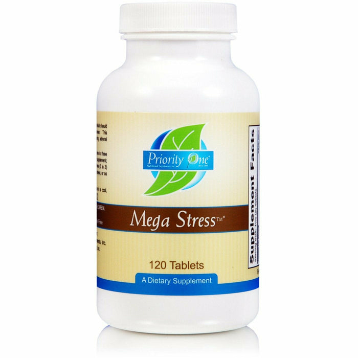 Priority One Vitamins, Mega Stress 120 tabs