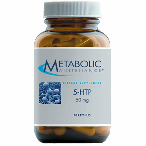 Metabolic Maintenance 5-HTP 50 mg, 60 capsules, front of bottle