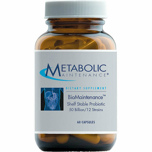 Metabolic Maintenance BioMaintenance Shelf Stable, 60 capsules, front of bottle