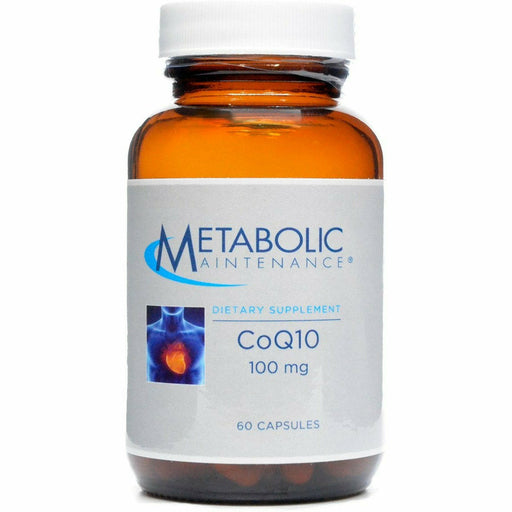 Metabolic Maintenance CoQ10 100 mg, 60 capsules, front of bottle