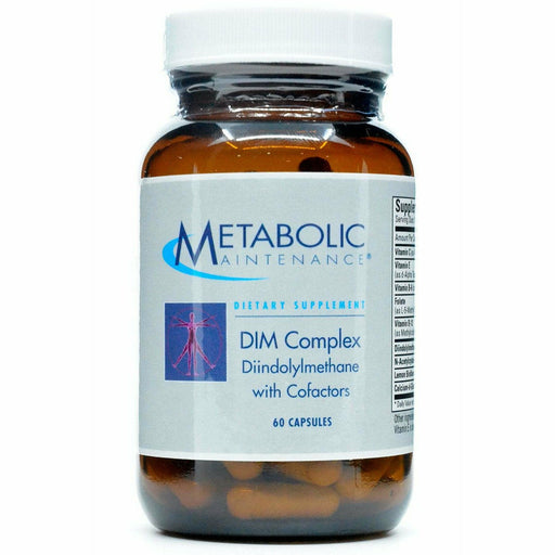 Metabolic Maintenance DIM Complex, 60 veg capsules, front of bottle