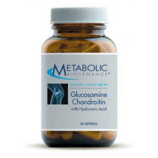 Metabolic Maintenance Glucosamine Chondroitin with HA, 60 capsules, front of bottle