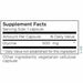 Metabolic Maintenance Glycine 500 mg 250 capsules supplement facts label
