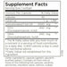 Metabolic Maintenance Mega Omega ES 100 softgels supplement facts label