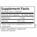 Metabolic Maintenance Melatonin 2 mg 180 capsules supplement facts label