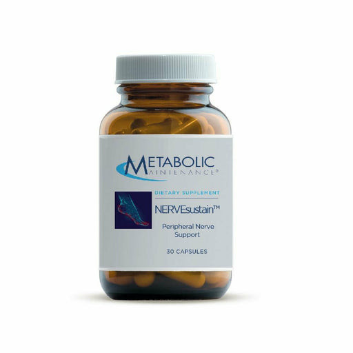 Metabolic Maintenance NERVEsustain, 30 capsules, front of bottle