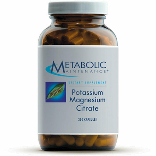 Metabolic Maintenance Potassium/Magnesium Citrate, 250 capsules, front of bottle