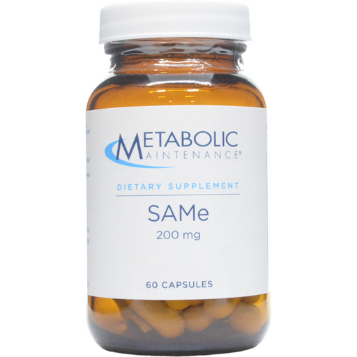 Metabolic Maintenance SAMe 200 mg, 60 capsules, front of bottle