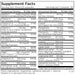 Metabolic Maintenance Vital Eyes Complete 90 capsules supplement facts label