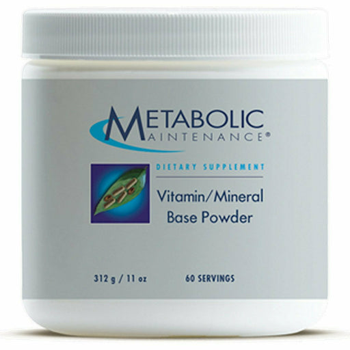 Metabolic Maintenance Vitamin/Mineral Base Powder, 312 g, front of container