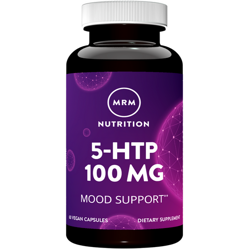 Metabolic Response Modifier 5-HTP 100 mg, 60 vegan capsules, front of bottle