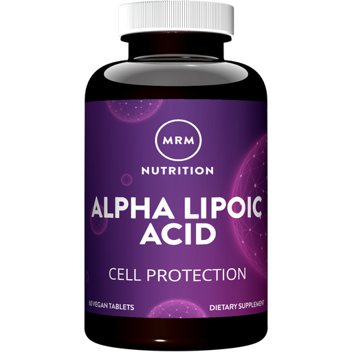 Metabolic Response Modifier Alpha Lipoic Acid 300 mg, 60 vegan tablets, front of bottle