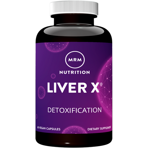 Metabolic Response Modifier Liver X, 60 vegan capsules, front of bottle